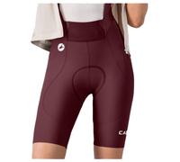 Castelli - Women's Espresso 2 DT Bibshort - Cycling bottoms size XS, red