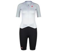 Castelli - Women's Free Sanremo Tri Suit S/S - Cycling skinsuit size XL, grey