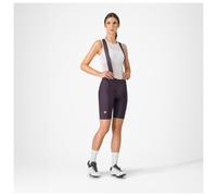 Castelli Prima 2 Dt Bib Shorts Black L Woman L Dark Black / Dark Mrd
