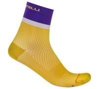 Castelli - Women's Tonal Logo 12 Sock - Cycling socks size 35-38, yellow
