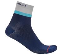 Castelli - Women's Tonal Logo 12 Sock - Cycling socks size 39-41, blue