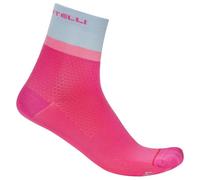 Castelli - Women's Tonal Logo 12 Sock - Cycling socks size 39-41, pink