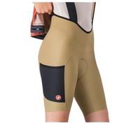 Castelli - Women's Unlimited Endurance DT Bibshort - Cycling bottoms size M, sand
