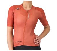 Castelli Unlimited Pro 2 Short Sleeve Jersey Orange S Woman