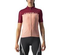 Castelli Velocissima Short Sleeve Jersey Light Pink Lilac Women - M
