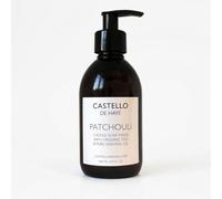 Castello de Haye Organic Patchouli Castile Soap, 250ml | Aromatherapy Essential Oils, Anti Fungal, Anti Microbial