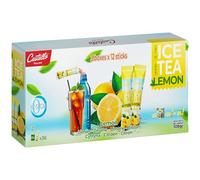 Castello since 1907 Iced Tea (Ice Tea) Zero & Instant Sachets | Lemon | Total 36 sachets | 1 sachet = 500 ml of Tea | Zero Calorie | Zero Sugar | Zero Aspartame