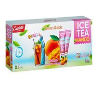 Castello since 1907 Iced Tea Zero & Instant Sachets | Mango | Total 36 sachets | 1 sachet = 500 ml of Tea | Zero Calorie | Zero Sugar | Zero Aspartame
