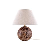 Castello Table Lamp 35 Brown Marble
