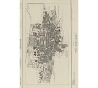 Castellon de le Plana Spain Map Journal: Vintage Map Notebook