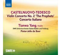 Castelnuovo-Tedesco / Yang / Boer - Violin Cons [New CD]