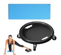 Caster AB Roller, AB Roller Wheel | Abdominal Exercise Board with Knee Mat - Exercise Roller Wheel, 360 Degree Rotating Core Slider for Full-Body Strength Training