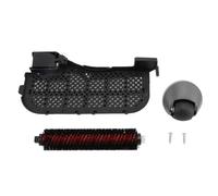 Caster Cleaning Brush and Water Filter Kit for Roborock S8 Pro Ultra, Self Cleaning Roller Brush with Detachable Design, Washable Base Station Water Tank Filter for Dust Hair
