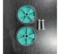 Caster Wheels for Air Compressor Use Featuring Consistent Rolling Action Shock Resistance and Adhesion (2pcs)