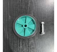 Caster Wheels for Air Compressor Use Featuring Consistent Rolling Action Shock Resistance and Adhesion (1pc)