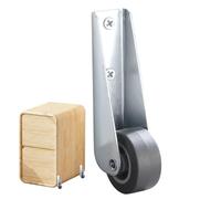 Caster Wheels,Long Bracket Directional Wheel - Smooth & Quiet Rolling Casters for Various Furniture Types, Caster Roller Wheels