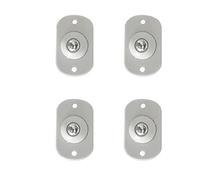 Caster Wheels Set Furniture Wheel Directional Roller Self Casters Pulley Rollers for Cabinet Drawer Storage Box Trash Heavy Duty Casters
