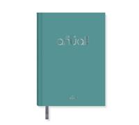 •Casterli - Annual Calendar 2023 Basic Edition, Day Page - Basic Pastel (Turkish) with Lined and Padded Cover, the Letters 2021 Stamping in Gold. With A5 Size 16 x 22 cm