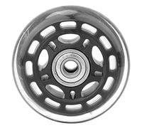 Casters Wheel, 3in Replacement Luggage Suitcase Scooter Inline Skate Roller Wheels Luggage Cart Accessories Axles Deluxe Repair Bearing Skates