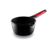 CASTEY - Fundix Induction Saucepan, 18 cm, Red, with Detachable Handle, High Temperature Resistant, Non-Stick, Evenly Distributes Heat