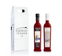 Castillo de Canena - First Day of Harvest Case - Arbequina & Picual EVOO - Extra Virgin Olive Oil - Early Harvest and Exceptional Flavour - 2 Bottles of 500 ml