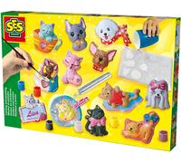 SES Creative Childrens Casting Painting Cats & Dogs Kids Arts Crafts Kit