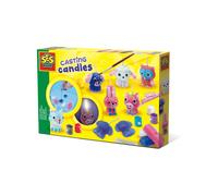 casting candles 30 x 20 cm multicolor