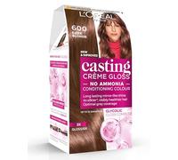 Casting Crème Gloss 600 Dark Blonde: This no-ammonia, semi-permanent hair colour lasts 32 washes. Enjoy up to 3x glossier, 4x silkier, visibly healthier hair with a luminous dark blonde.
