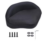 Casting Fishing Seat, Marine Casting Boat Seat, PVC Leather Rainproof Scratch Proof Universal Fit Lean Boat Seat with High Elastic Memory Foam for Yachts Ships and Fishing Boats