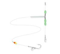 Casting Float Hook Fishing Tackle Fish Hook on Shrimp Back Pompano Fishing Saltwater & Line Live Baits Set