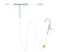 Casting Float Hook Fishing Tackle Fish Hook on Shrimp Back Pompano Fishing Saltwater & Line Live Baits Set