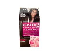 Casting L'Oréal Paris Crème Gloss 300 Dark Brown, 1 Count (Pack of 1)