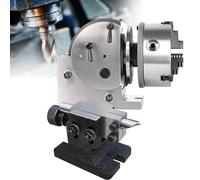 Casting Milling Semi-Universal Set W/Precision Scale Resetting, Dividing Head 3-Jaw Chuck, 1:40 for Grinding Drilling(4in/100mmchuck)