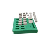 Casting mold silicone mold base stones for the crib set 1