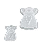 Casting Mould - Christmas Silicone Casting Tools - Home Decoration Cement Moulds | for Workshops Weekend Activities DIY Art Teacher Craft Enthusiasts Jewellery Manufacturers Designer