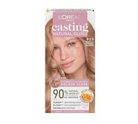 L’Oréal Paris Ammonia Free Semi-Permanent Hair Dye, 923 Light Blonde Sucre, Glossy Hair Colour, Natural Looking Finish, For up to 28 Shampoos, Casting Natural Gloss, 1 Application