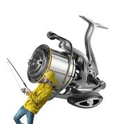 Casting Reels for the - Long Distance Stainless Steel Reel | 4/8 Gear Ratio Bait Reel Comfortable Handle for Fishermen, Lake, River, Al