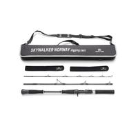 Casting rod Hearty Rise Skywalker Norway Jigging 60-180g Noir 1,87 m
