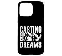 Casting Shadows Chasing Dreams Falconry Case for iPhone 15 Pro Max