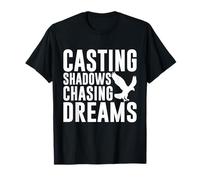 Casting Shadows Chasing Dreams Falconry T-Shirt