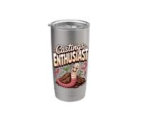 Castings Enthusiast Worm Farming Compost Stainless Steel Insulated Tumbler