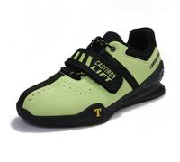 CASTIRON LIFT Weightlifting Shoes, Powerlifting Shoes, Gym Shoes for Crossfit Lifting Shoes, Weightlifting Shoes for Heavy Lifting Deadlifting, Weight Training, Squat Shoe for Men and Women, Green, 6