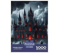 Castle, 1000-piece Puzzle, A Mindful Pastime for Relaxation And Skill-building, Great for Interior Décor, Suitable for Ages 10+, 38x26cm/1000pcs