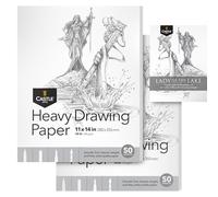 Castle Art Supplies Heavy Drawing Sketchpad Paper - 11 x 14in, 2-Pack