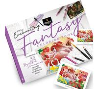 Castle Arts Fantasy Colouring Book for Adults - 36 Curated Designs