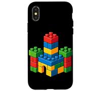 Castle Brick Construction Fantasy Builder Block Building Case for iPhone X/XS
