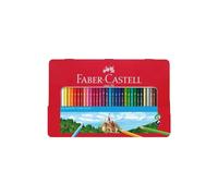 Castle Colored Pencils 36 Pcs Metal Case Top Quality