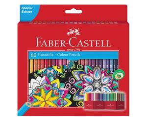 Castle Colored Pencils 60 Colors Faber-Castell Top Quality