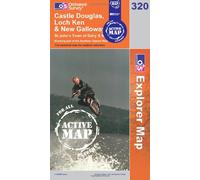 Castle Douglas, Loch Ken and New Galloway: No. 320 (OS Explorer Map Active)