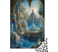 Castle Fantasy Architecture Jigsaw Puzzle, 1000 Pcs For Adults